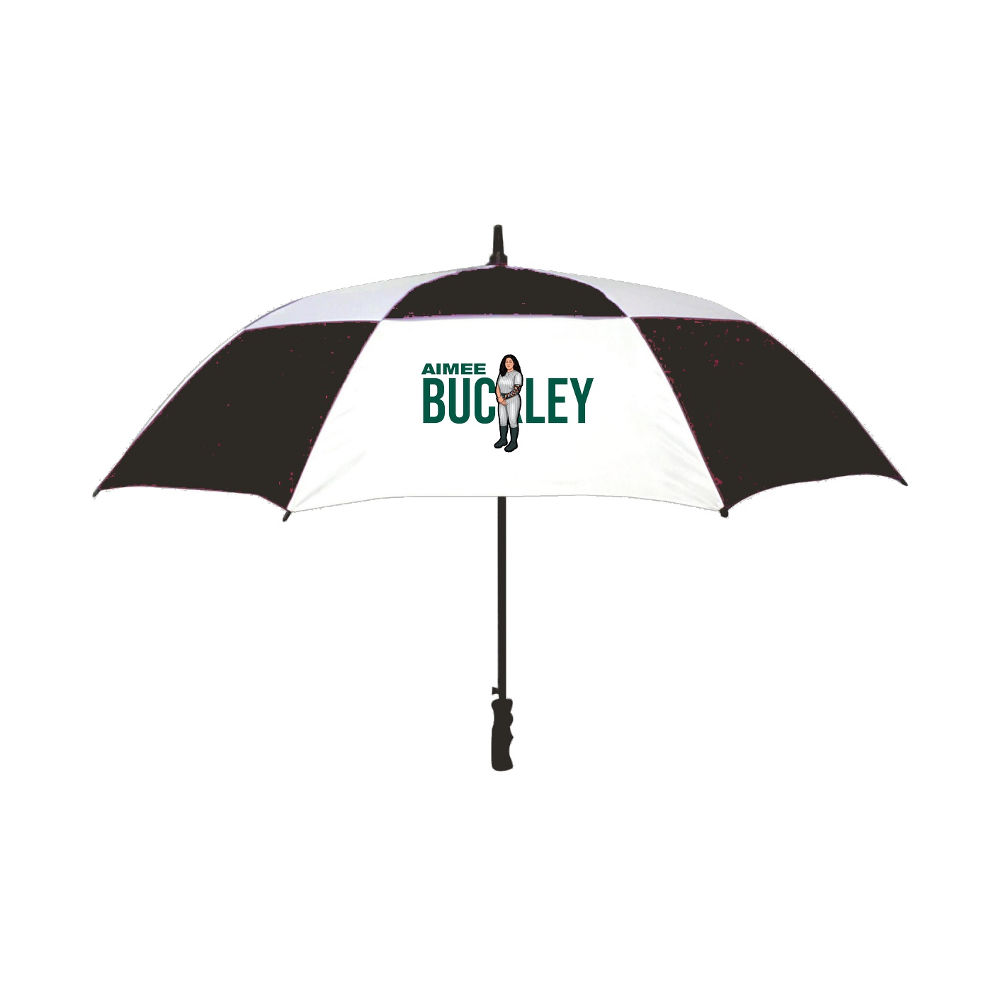 Golf Umbrella — Player Name in Black