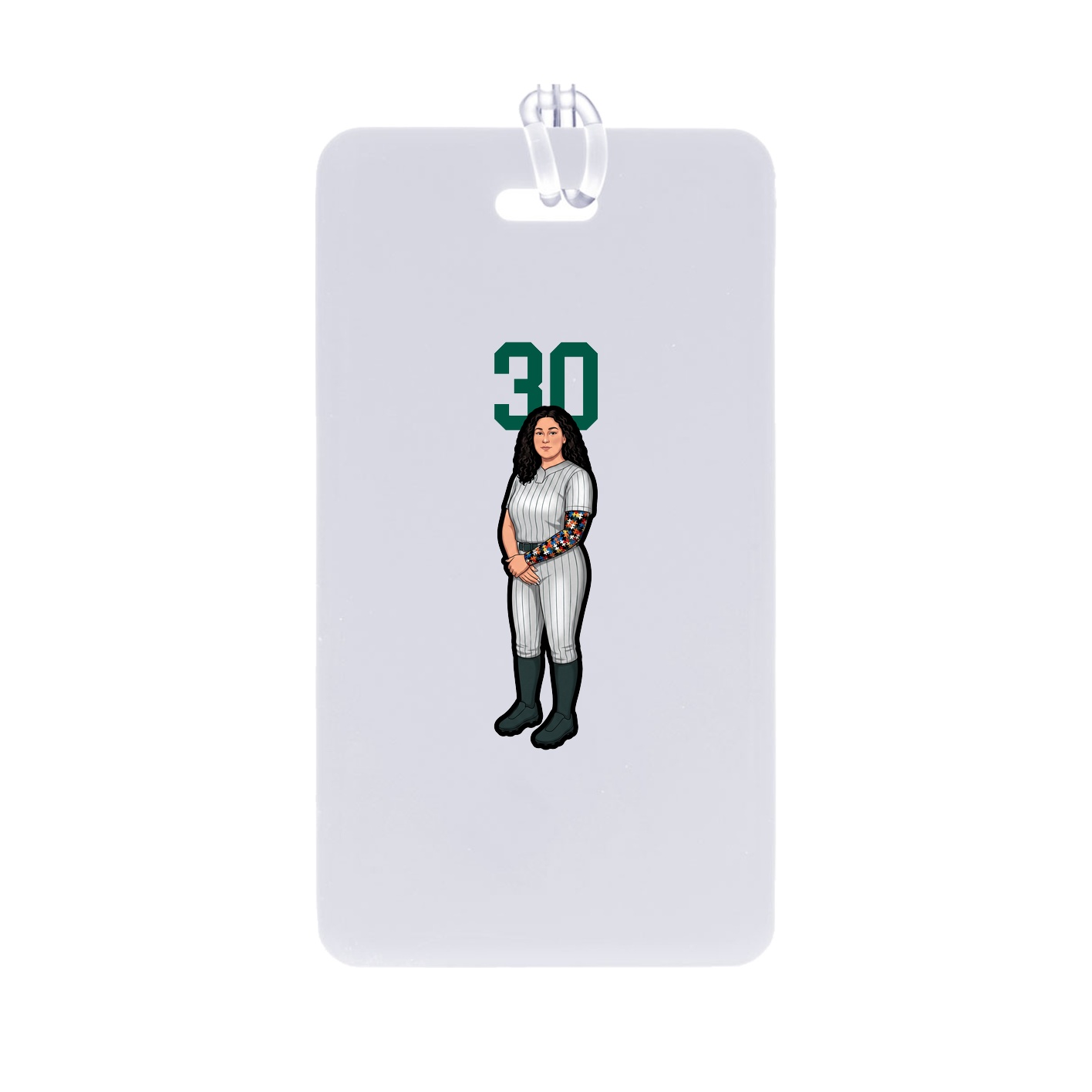 Bag Tag — Number Top in Classic