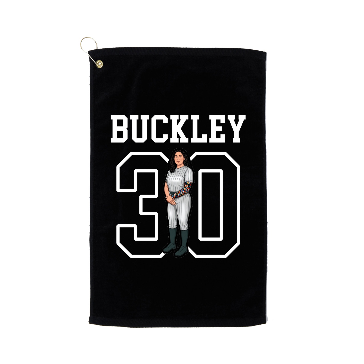 Golf Towel — Shirsey in Black