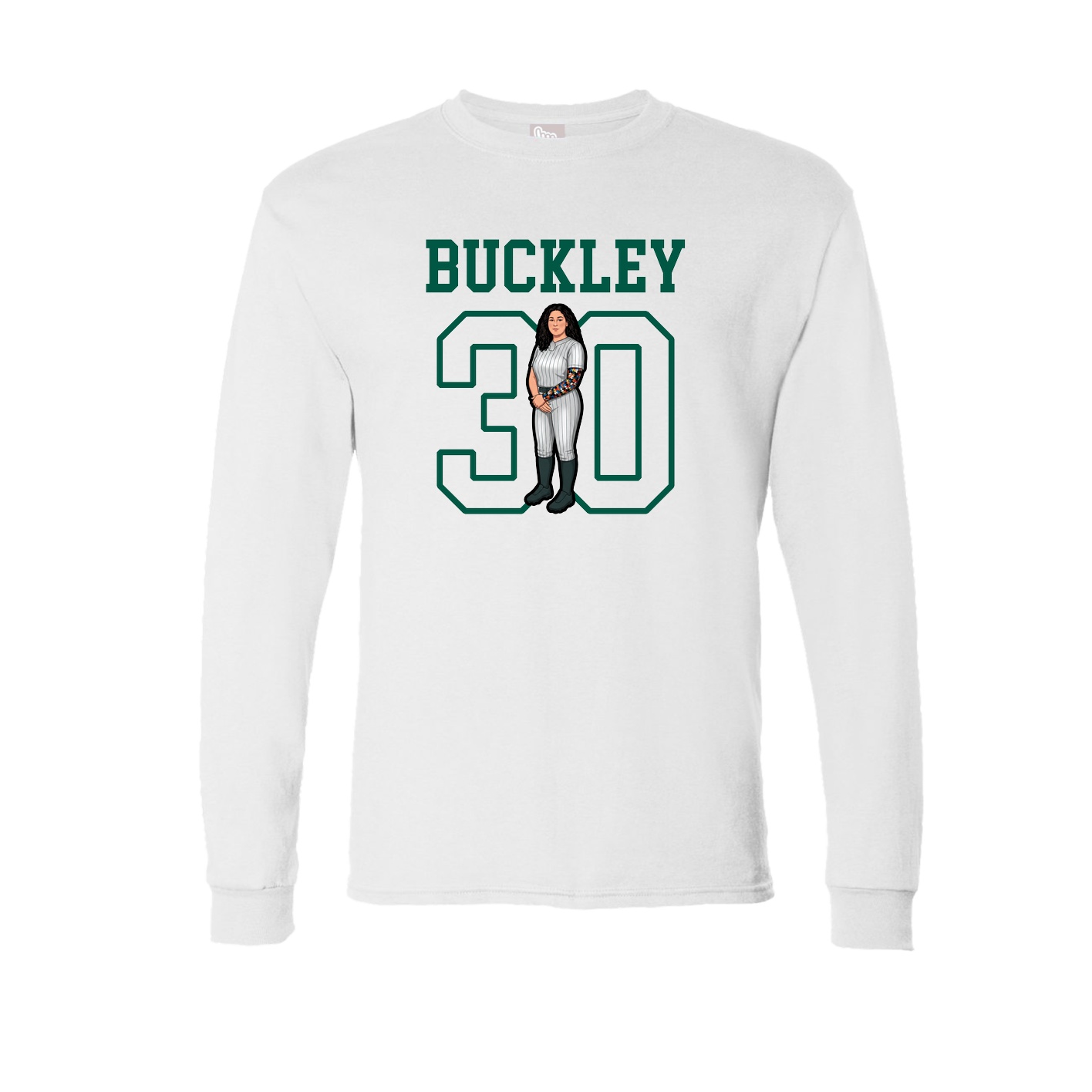 Long Sleeve Tee — Shirsey in White