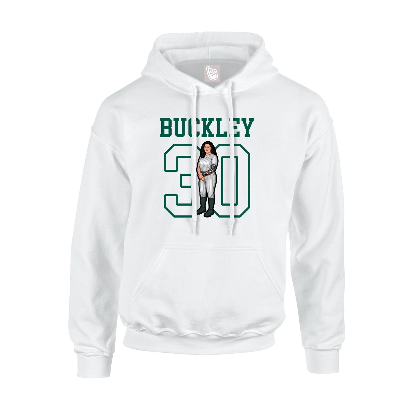 Youth Hoodie — Shirsey in White