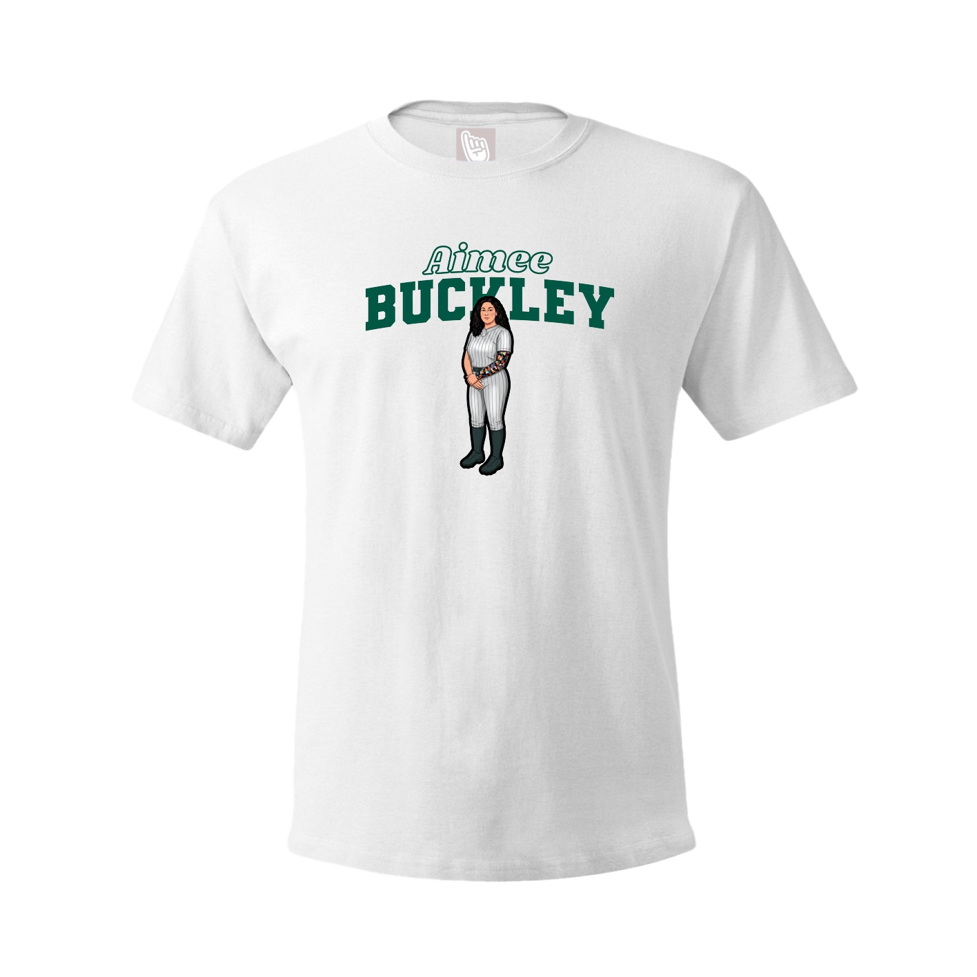 Tee — Name Arch in White
