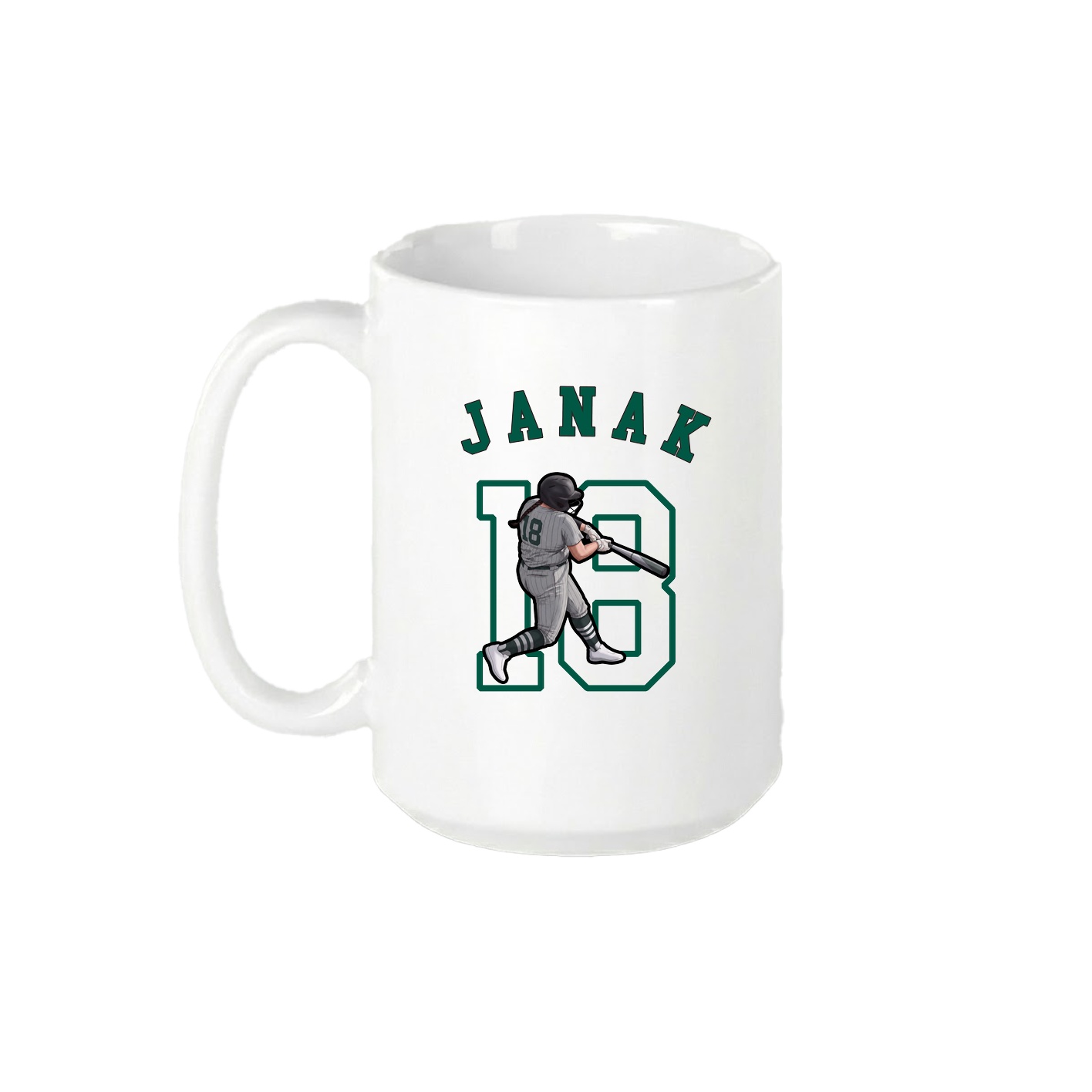 15oz Coffee Mug — Shirsey Arch in White
