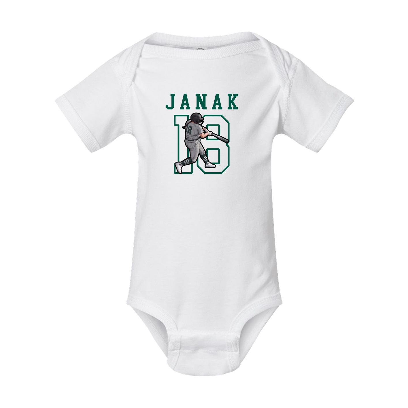 Baby Onesie — Shirsey in White