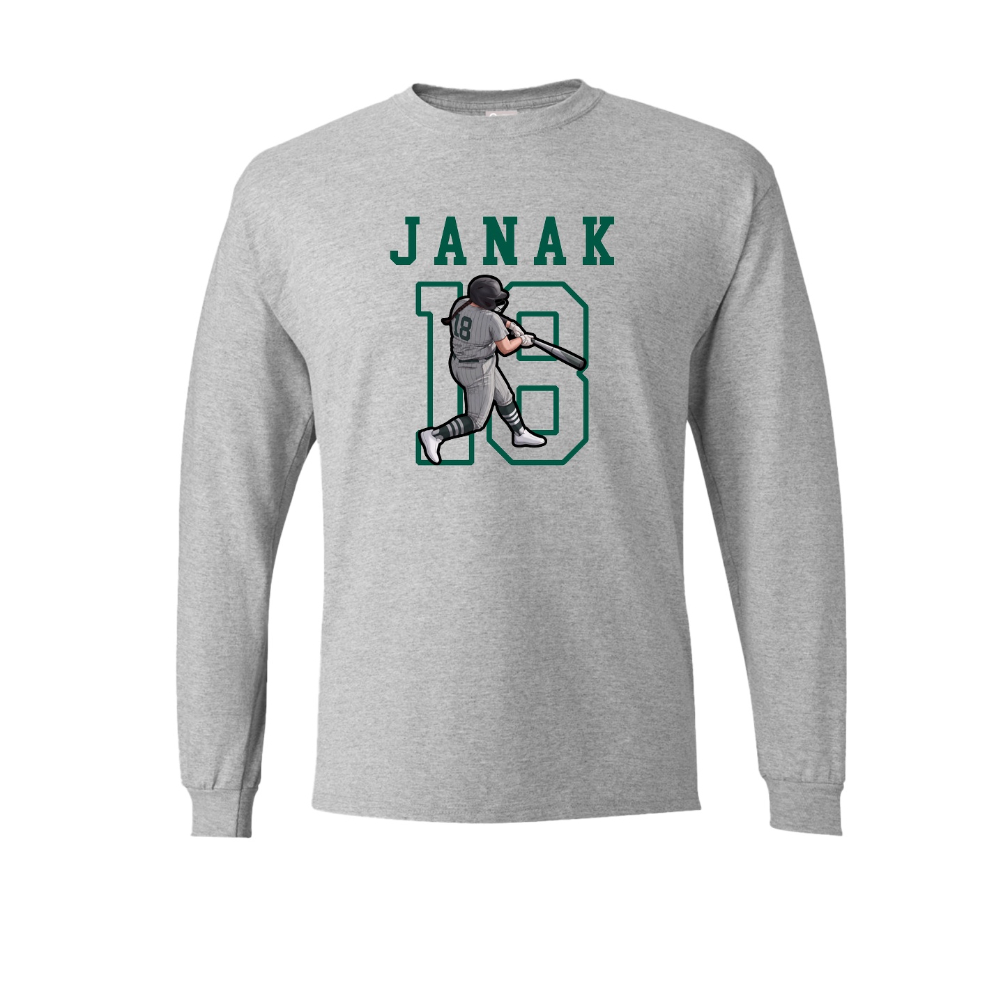 Long Sleeve Tee — Shirsey in Grey