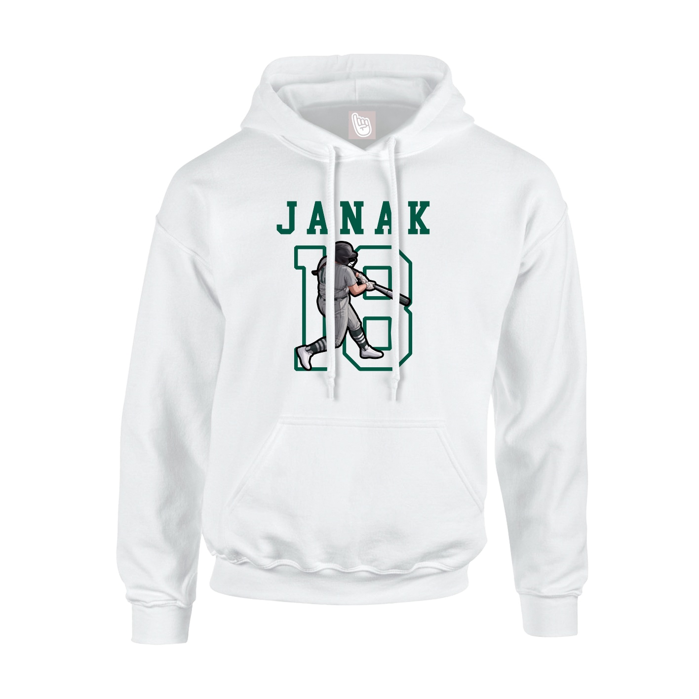 Youth Hoodie — Shirsey in White