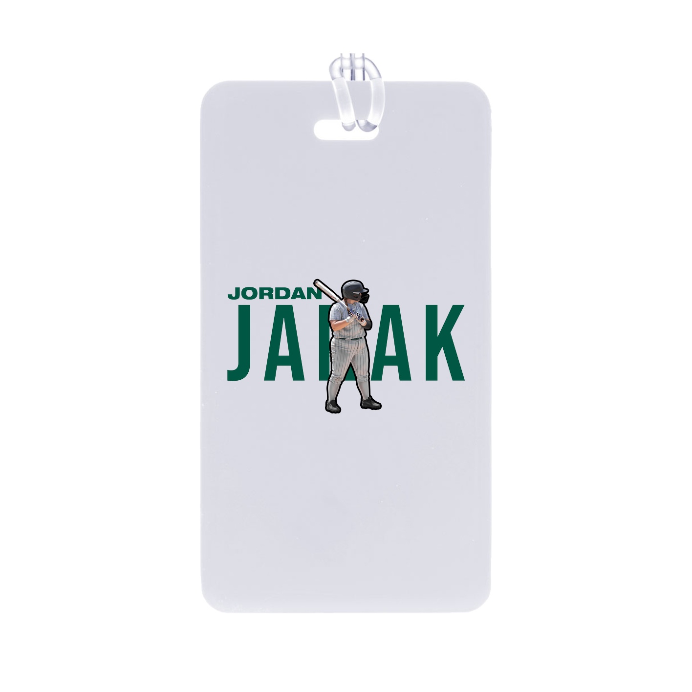 Bag Tag — Player Name in Classic