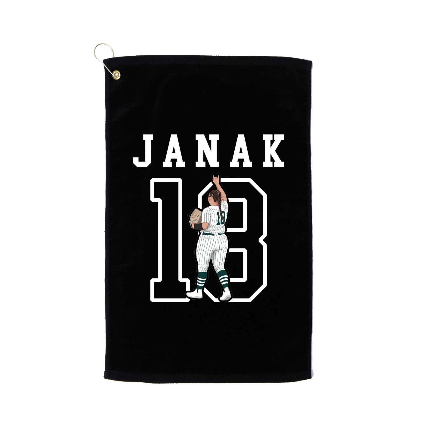 Golf Towel — Shirsey in Black