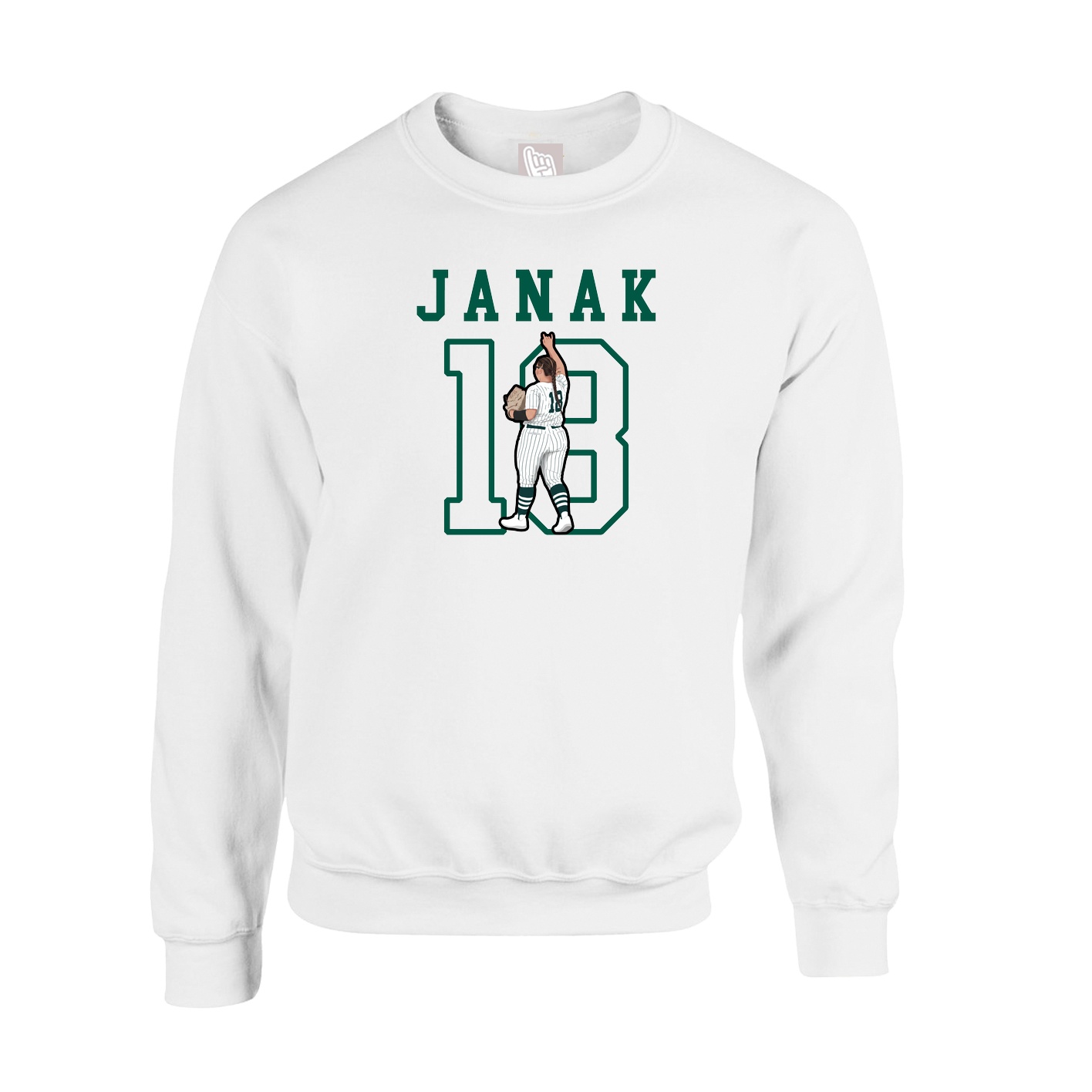 Fleece Crew — Shirsey in White