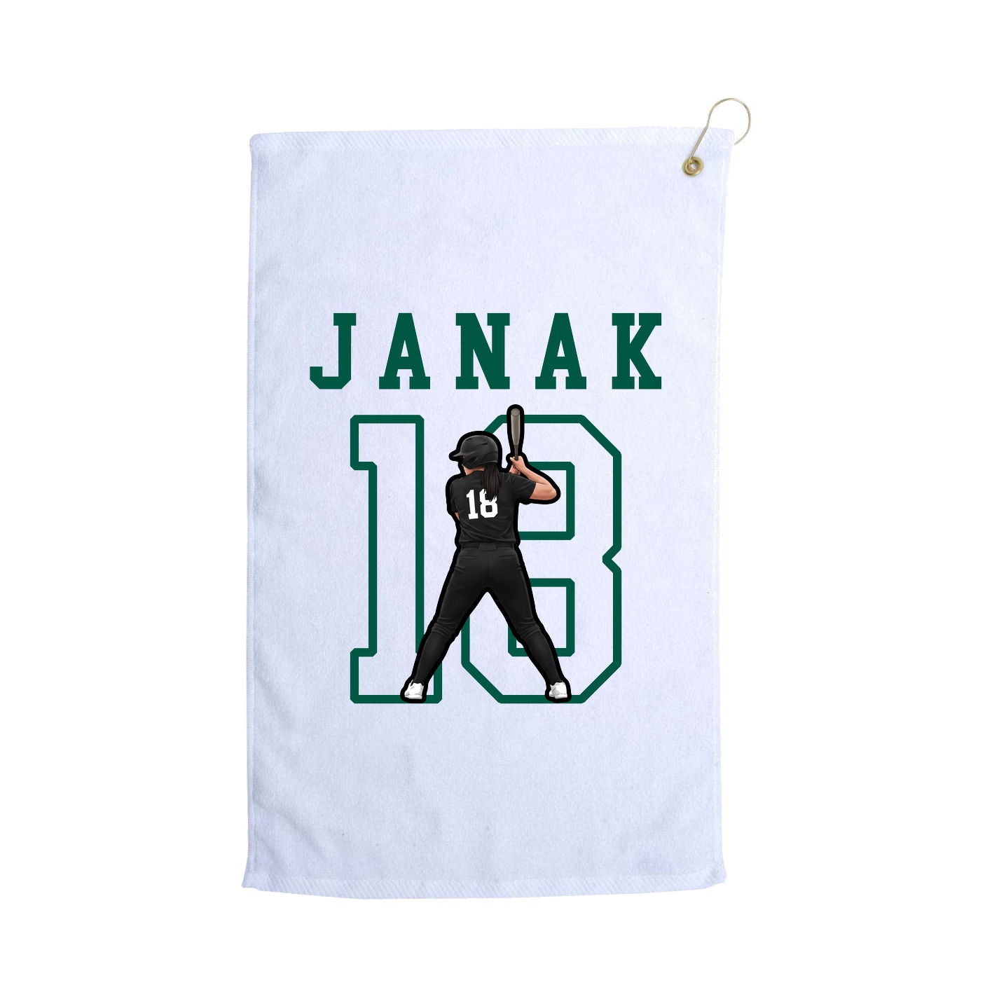 Golf Towel — Shirsey in White