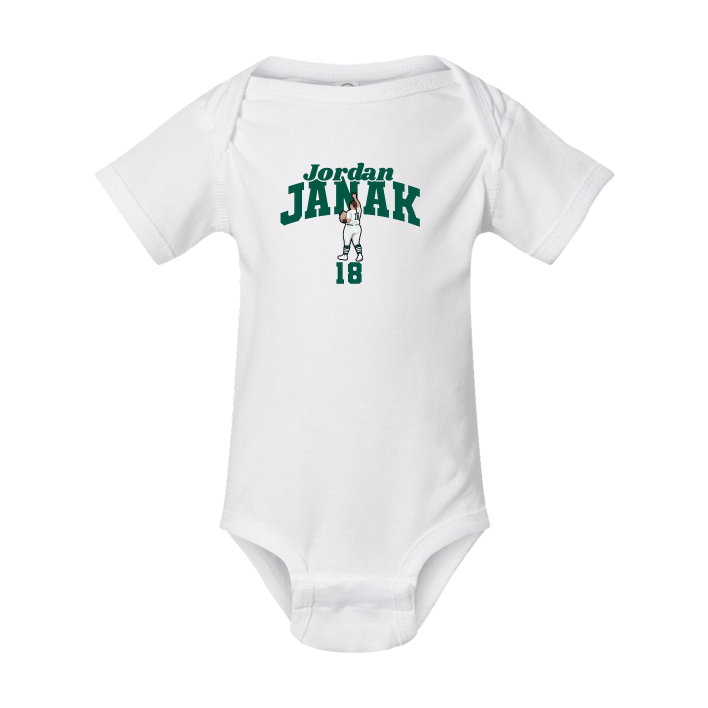 Baby Onesie — Signature Arch in White
