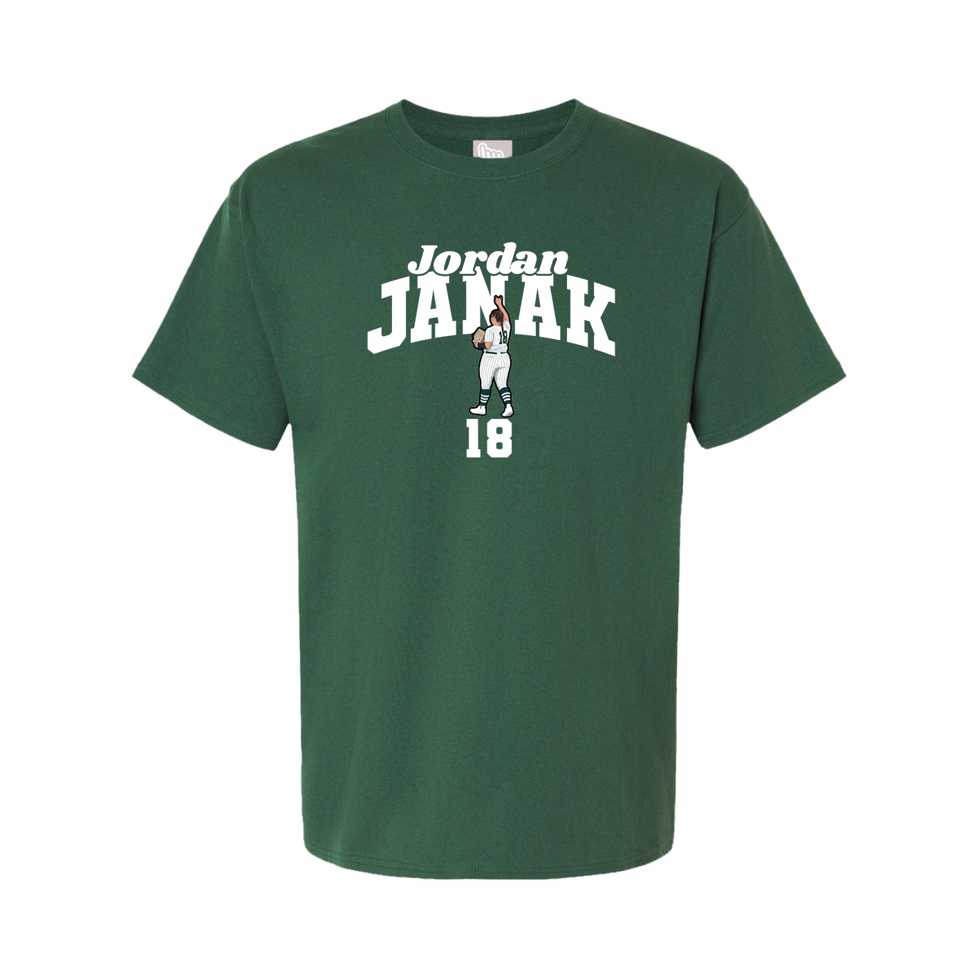 Youth Tee — Signature Arch in Green