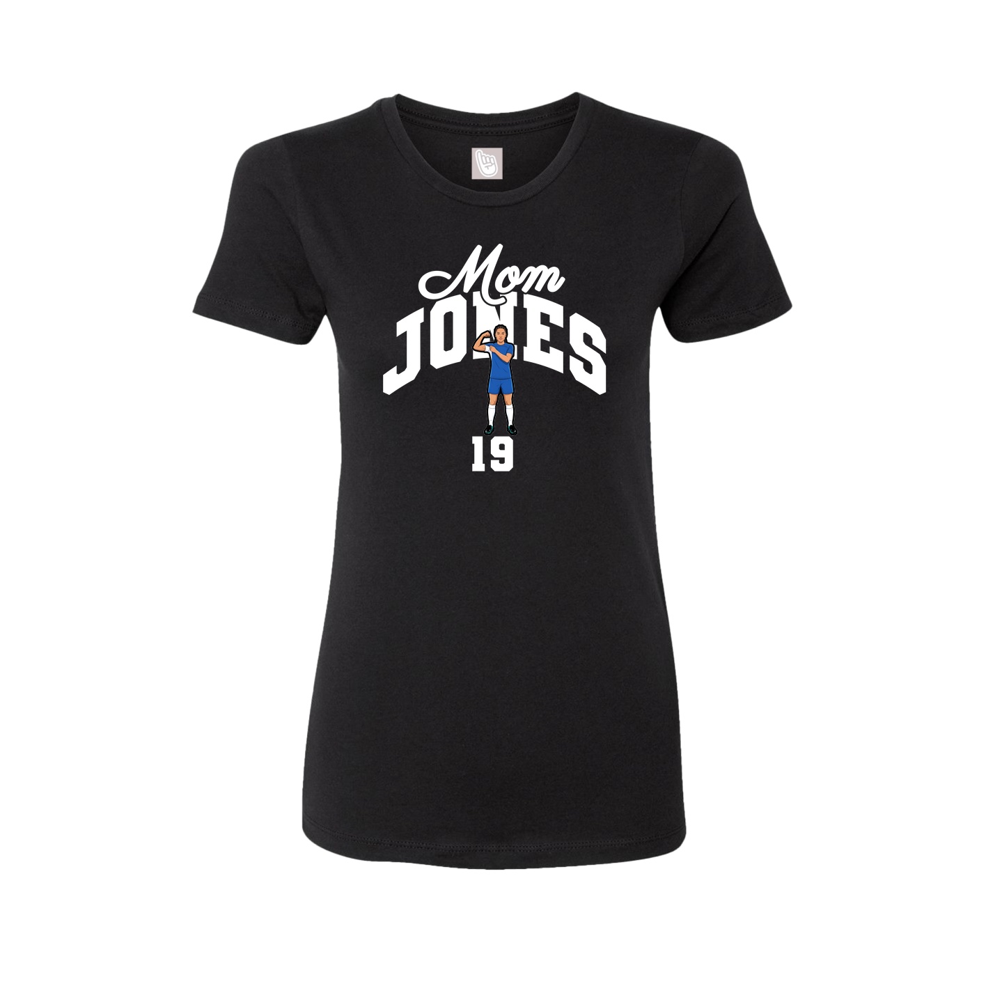Womens Tee — Mothers Day Arch in Black