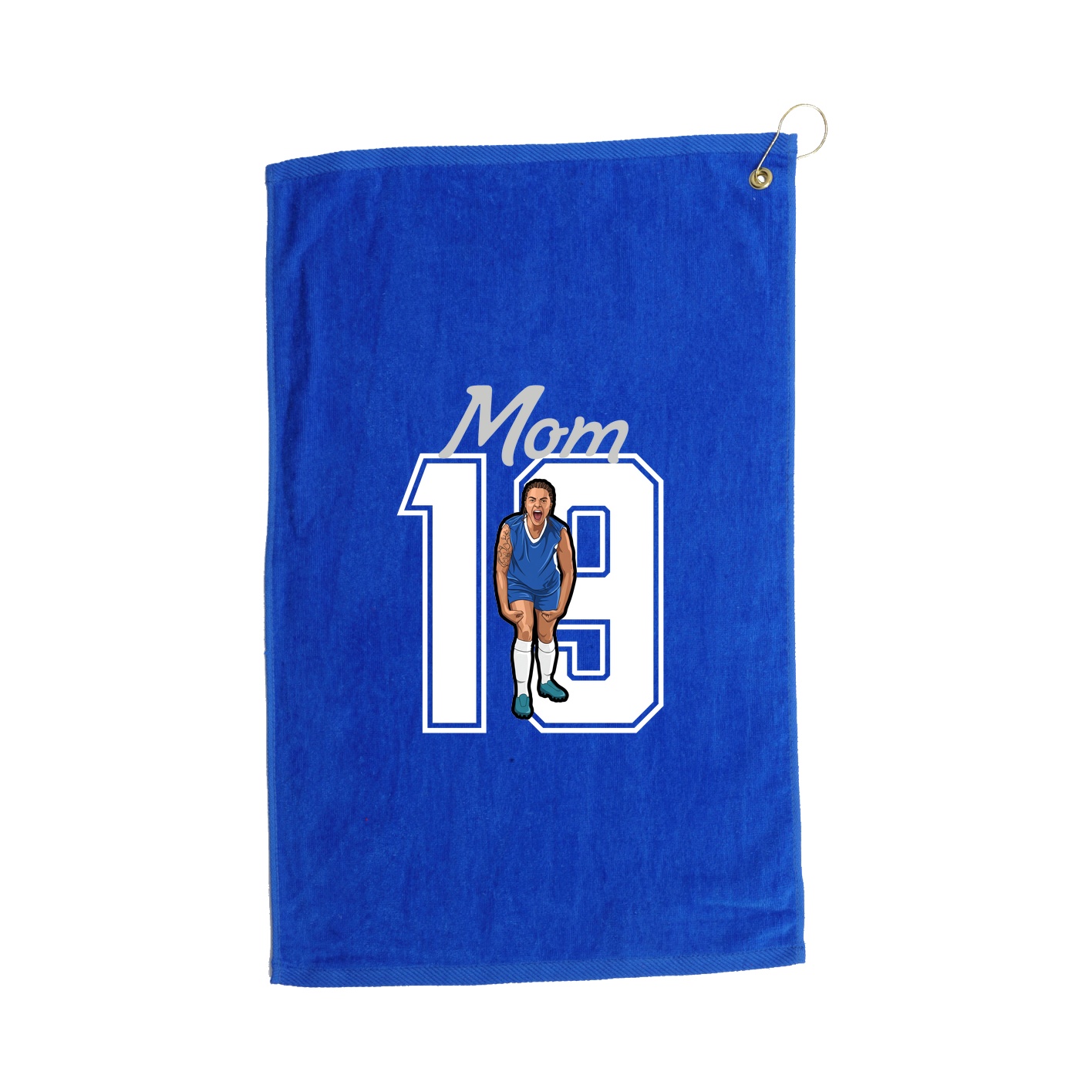 Golf Towel — Mothers Day Shirsey in Royal