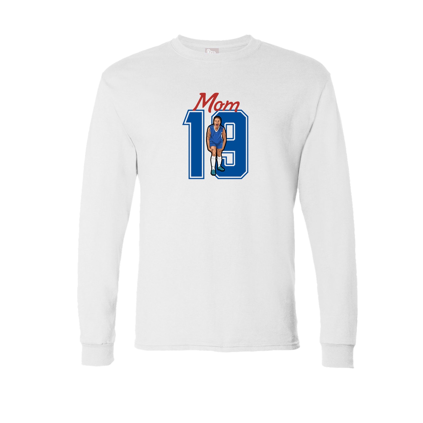 Long Sleeve Tee — Mothers Day Shirsey in White