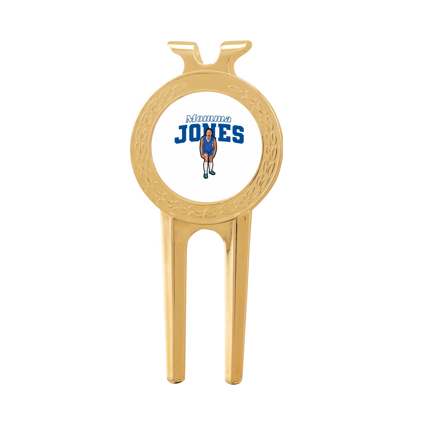 Divot Tool with Ball Marker — Mothers Day Block in Classic