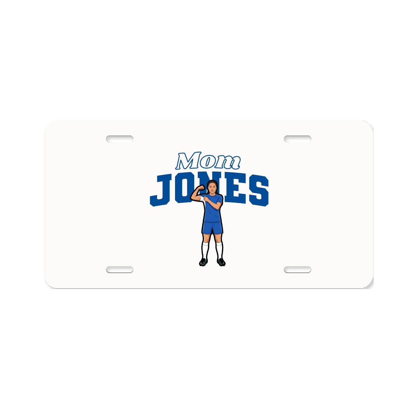 License Plate — Mothers Day Block in Classic