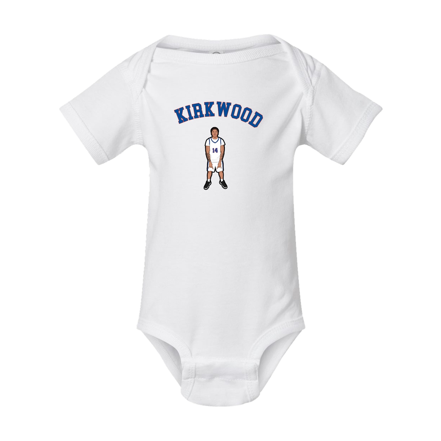 Baby Onesie — Shirsey Arch in White