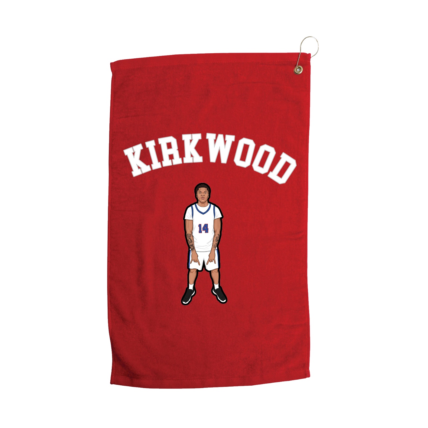 Golf Towel — Shirsey Arch in Red