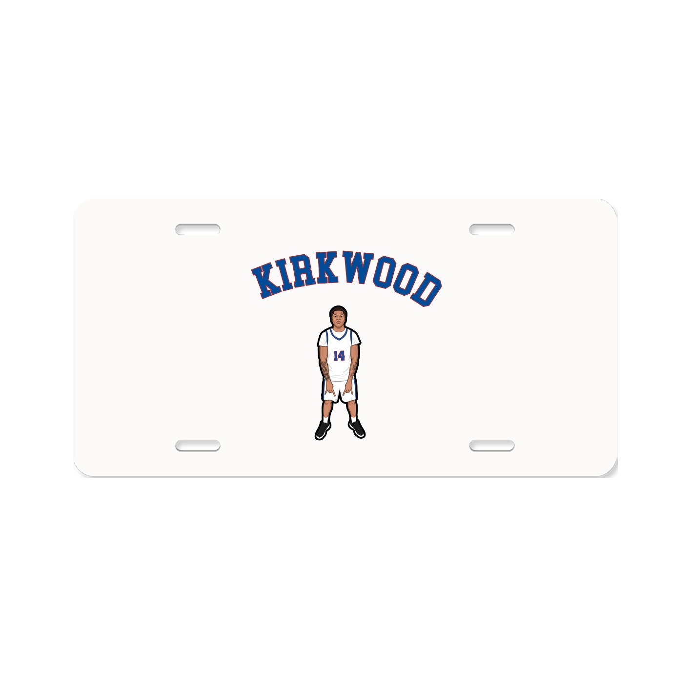 License Plate — Shirsey Arch in Classic