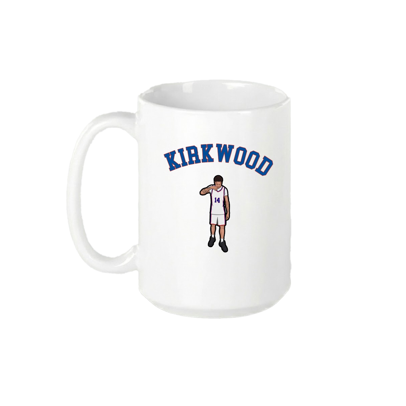 15oz Coffee Mug — Shirsey Arch in White