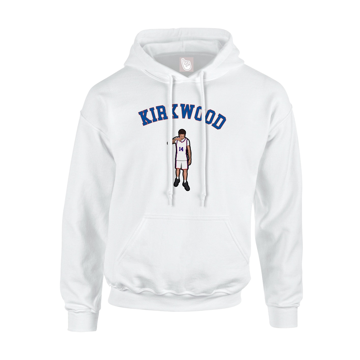 Hoodie — Shirsey Arch in White