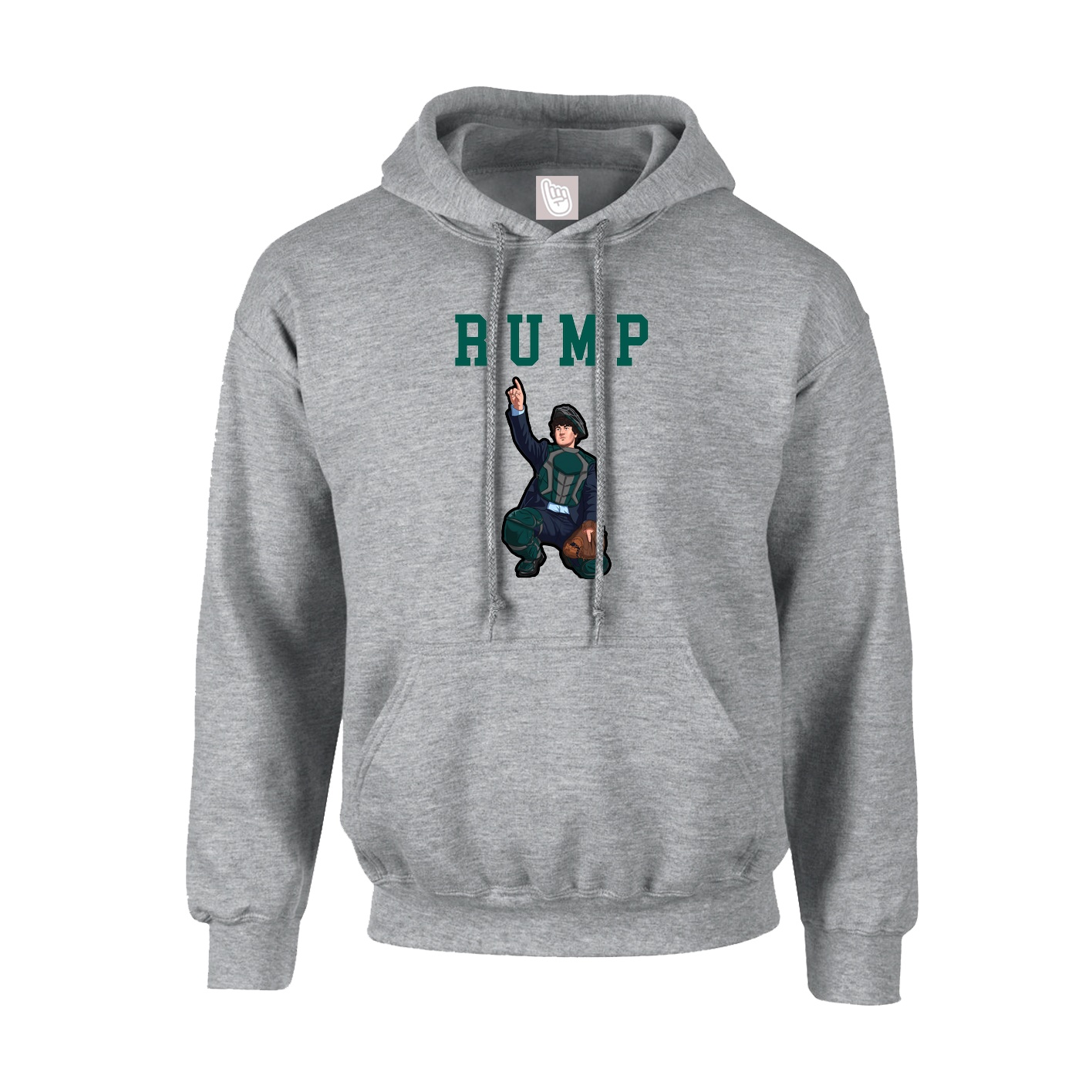 Hoodie — Shirsey in Grey