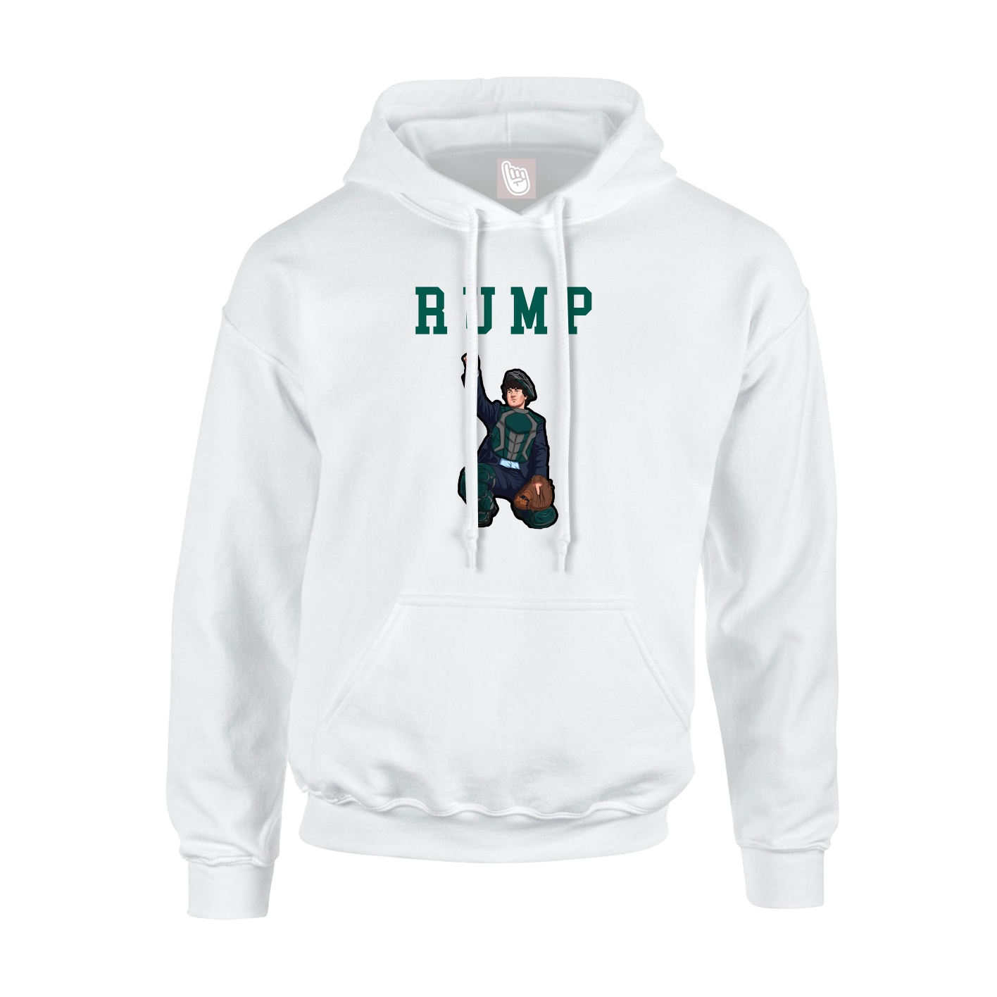 Youth Hoodie — Shirsey in White