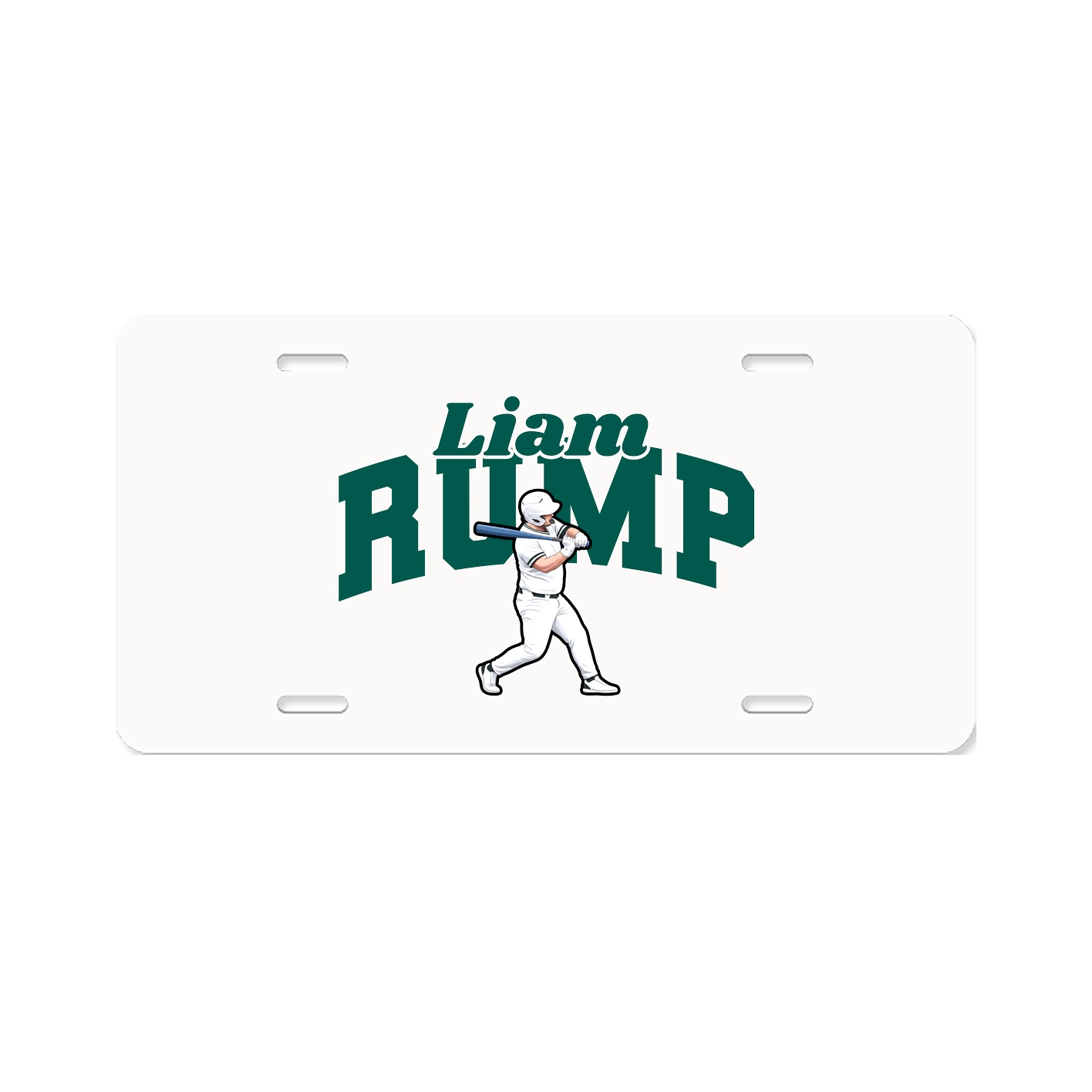 License Plate — Signature Arch in Classic