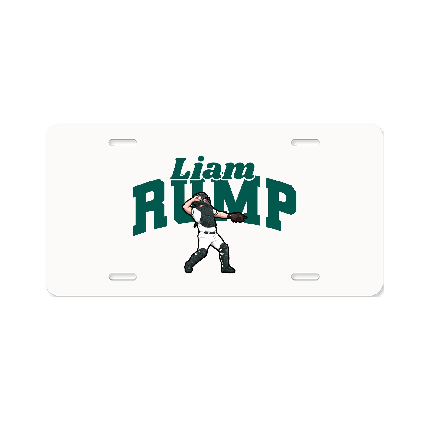 License Plate — Signature Arch in Classic