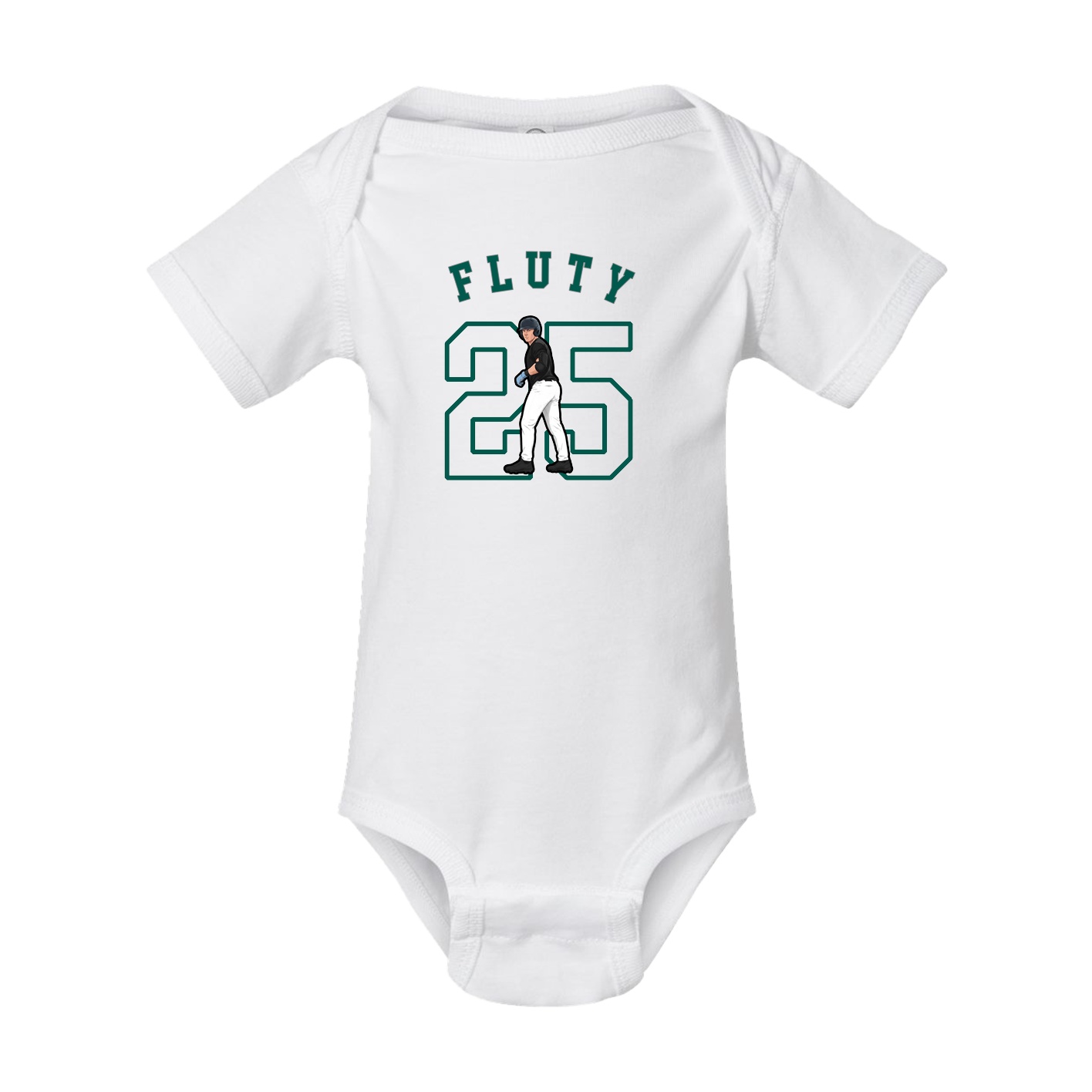 Baby Onesie — Shirsey Arch in White