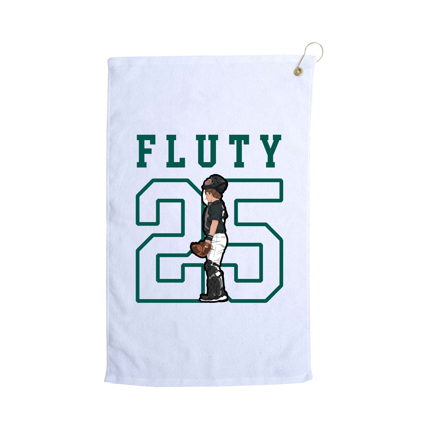 Golf Towel — Shirsey in White