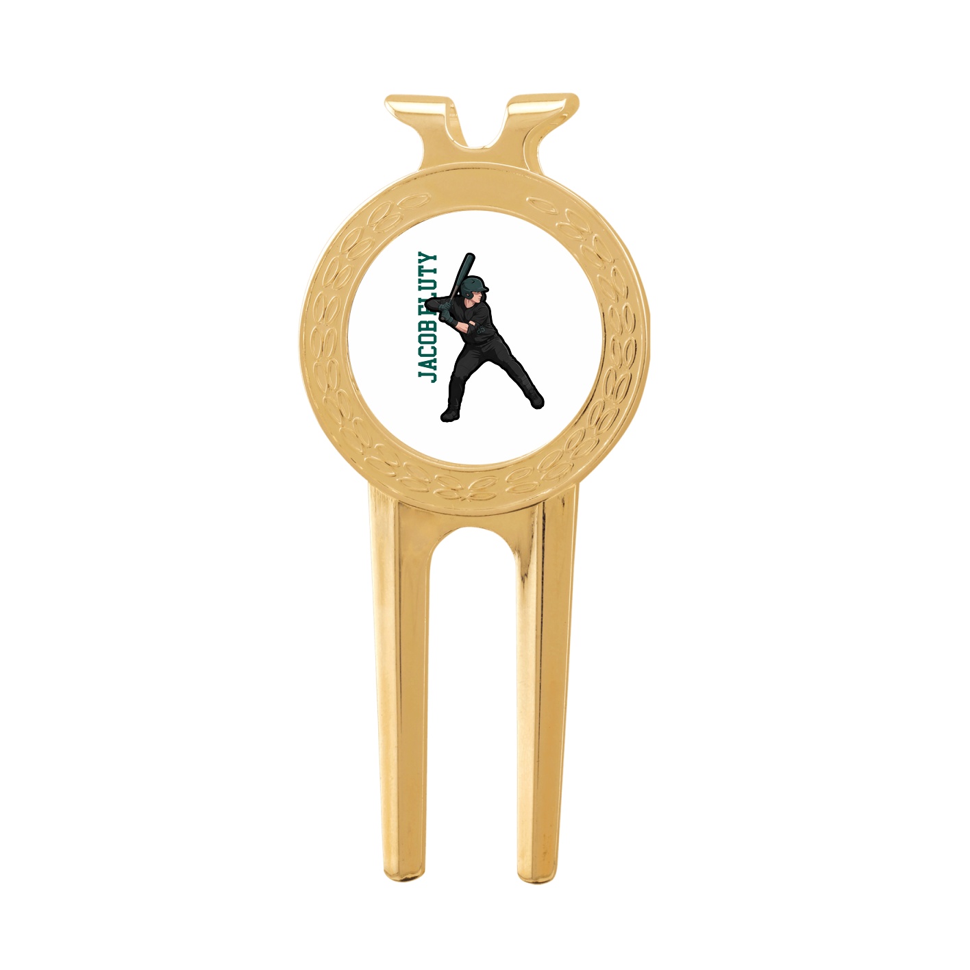Divot Tool with Ball Marker — Name Vertical in Classic