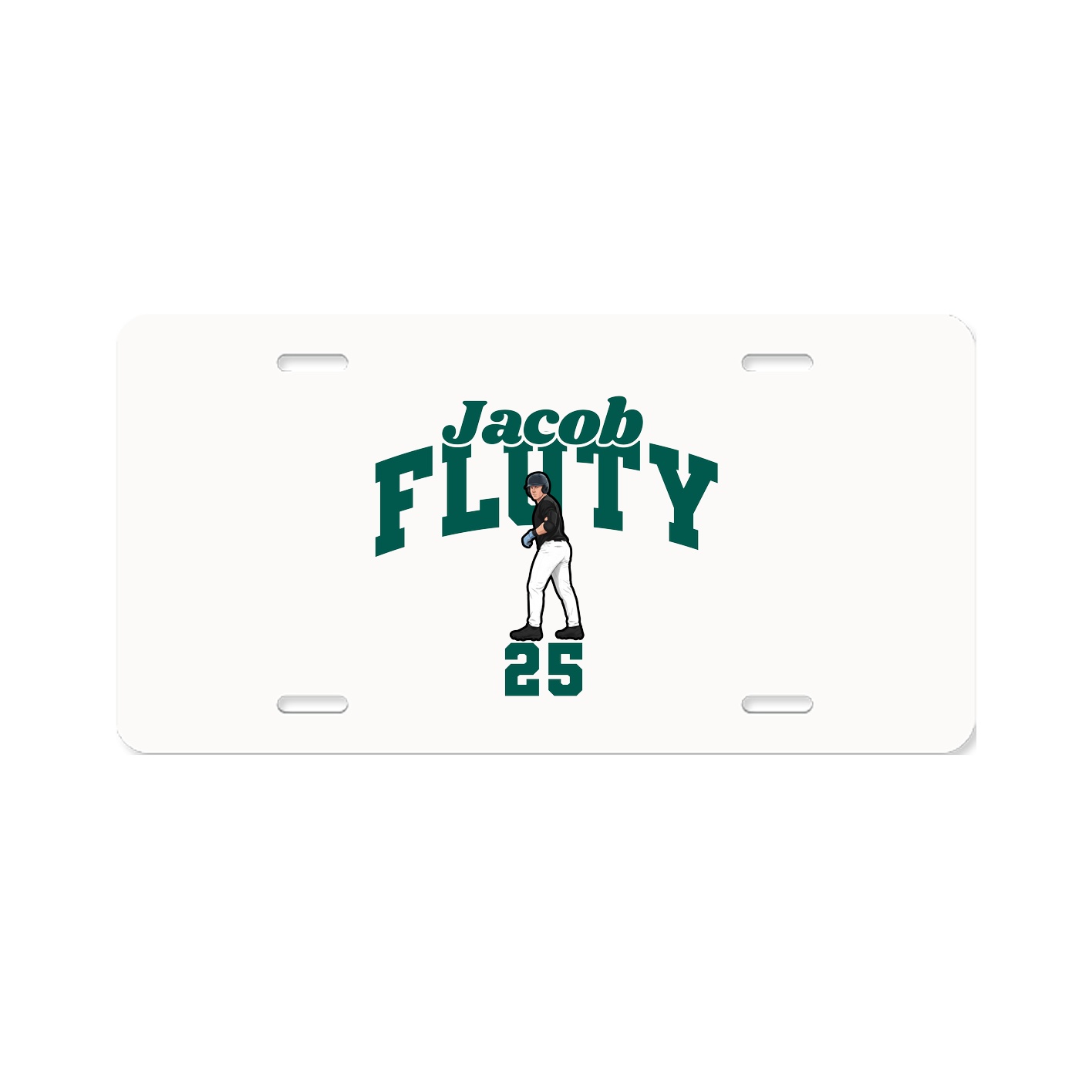 License Plate — Signature Arch in Classic