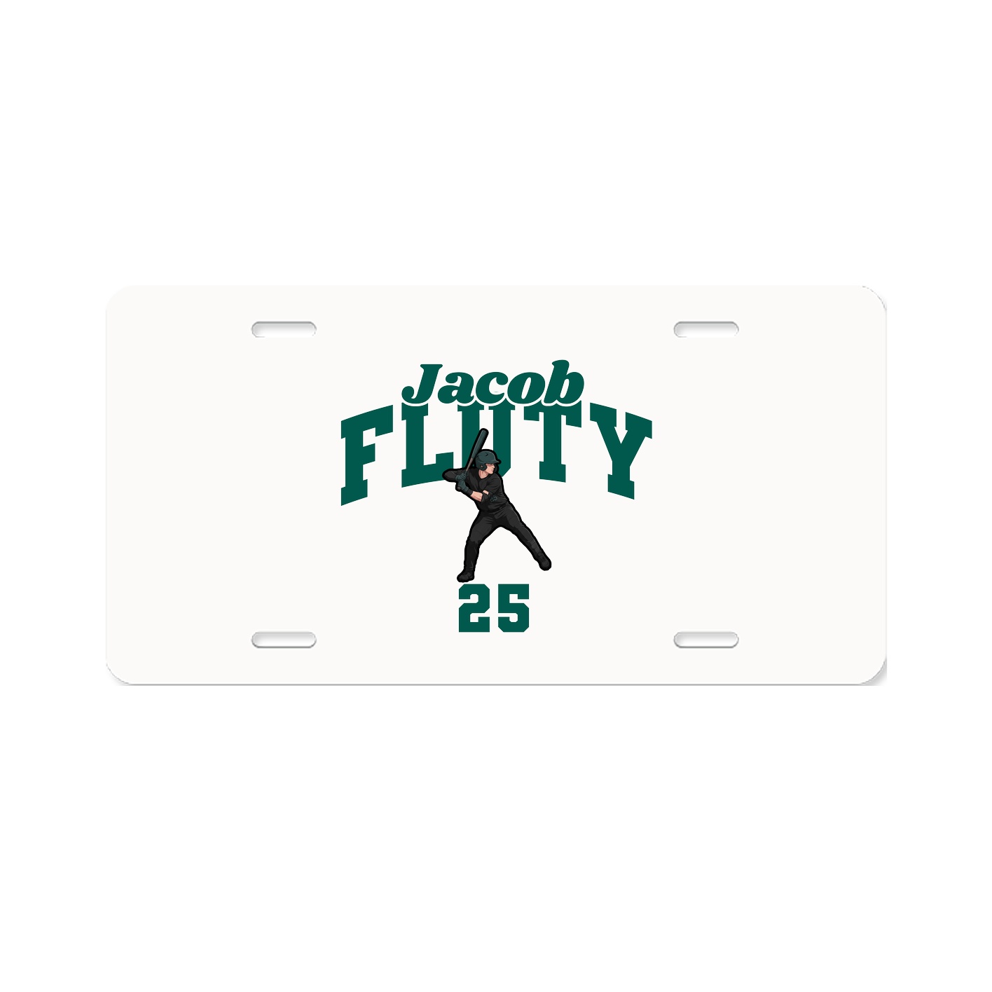 License Plate — Signature Arch in Classic