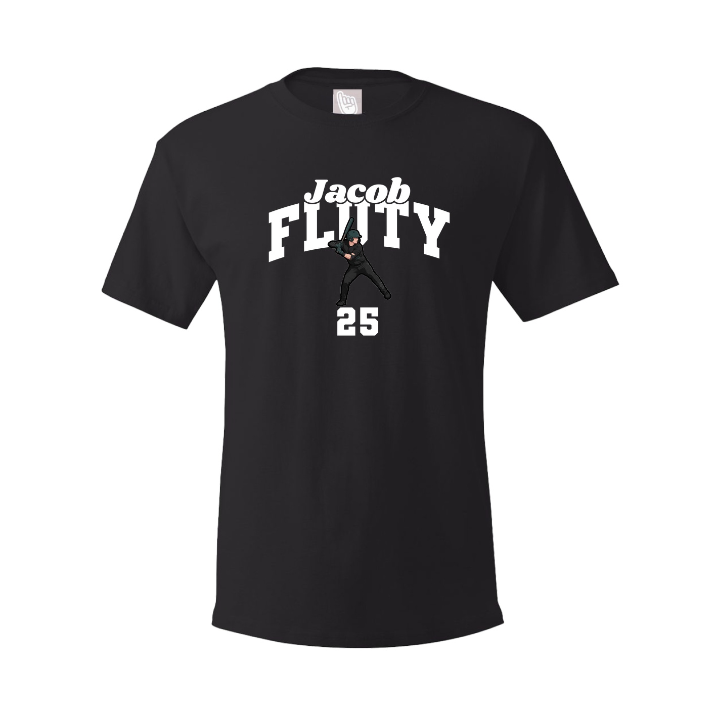 Youth Tee — Signature Arch in Black
