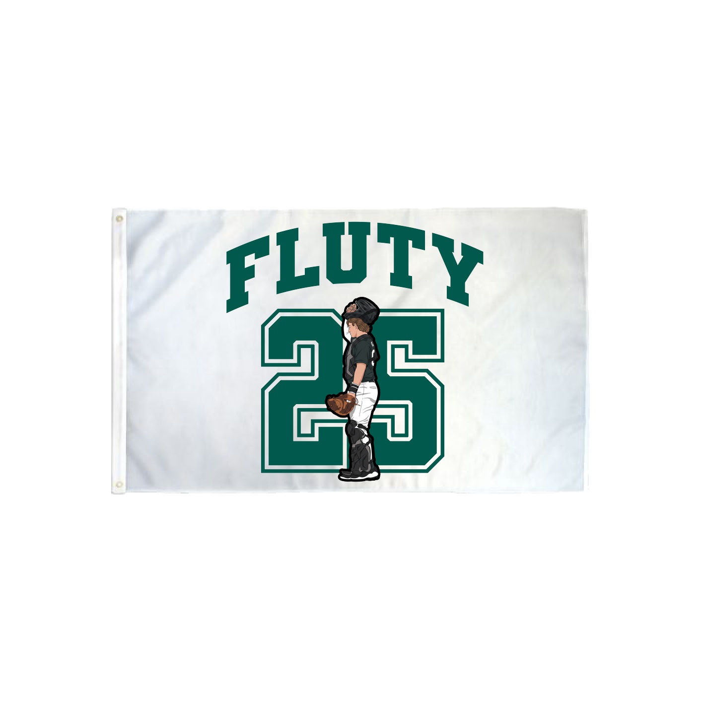 3x5 Flag — Number in Classic