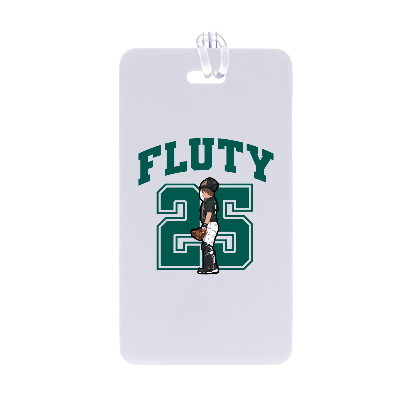 Bag Tag — Number in Classic