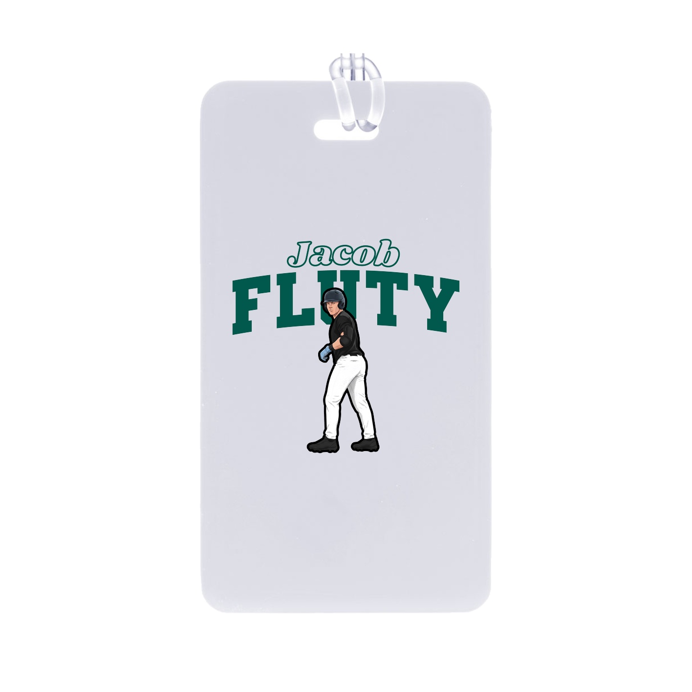 Bag Tag — Name Arch in Classic