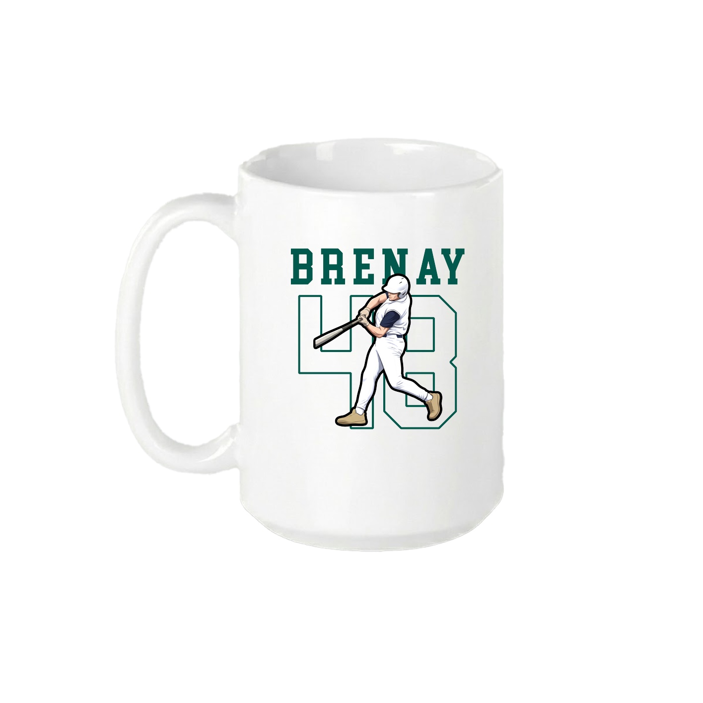 15oz Coffee Mug — Shirsey in White