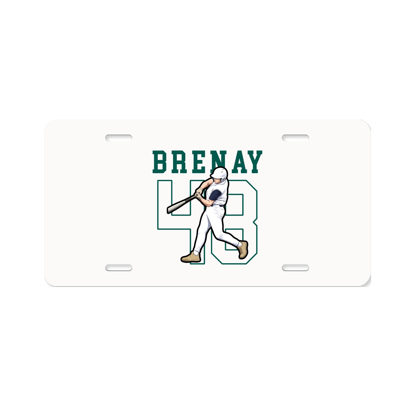Aluminum License Plate