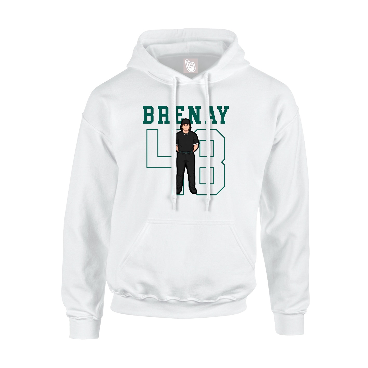 Youth Hoodie — Shirsey in White