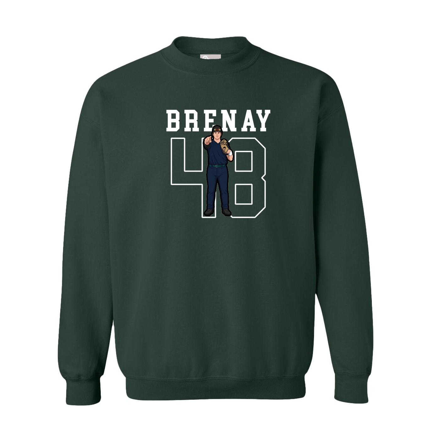 Fleece Crew — Shirsey in Green