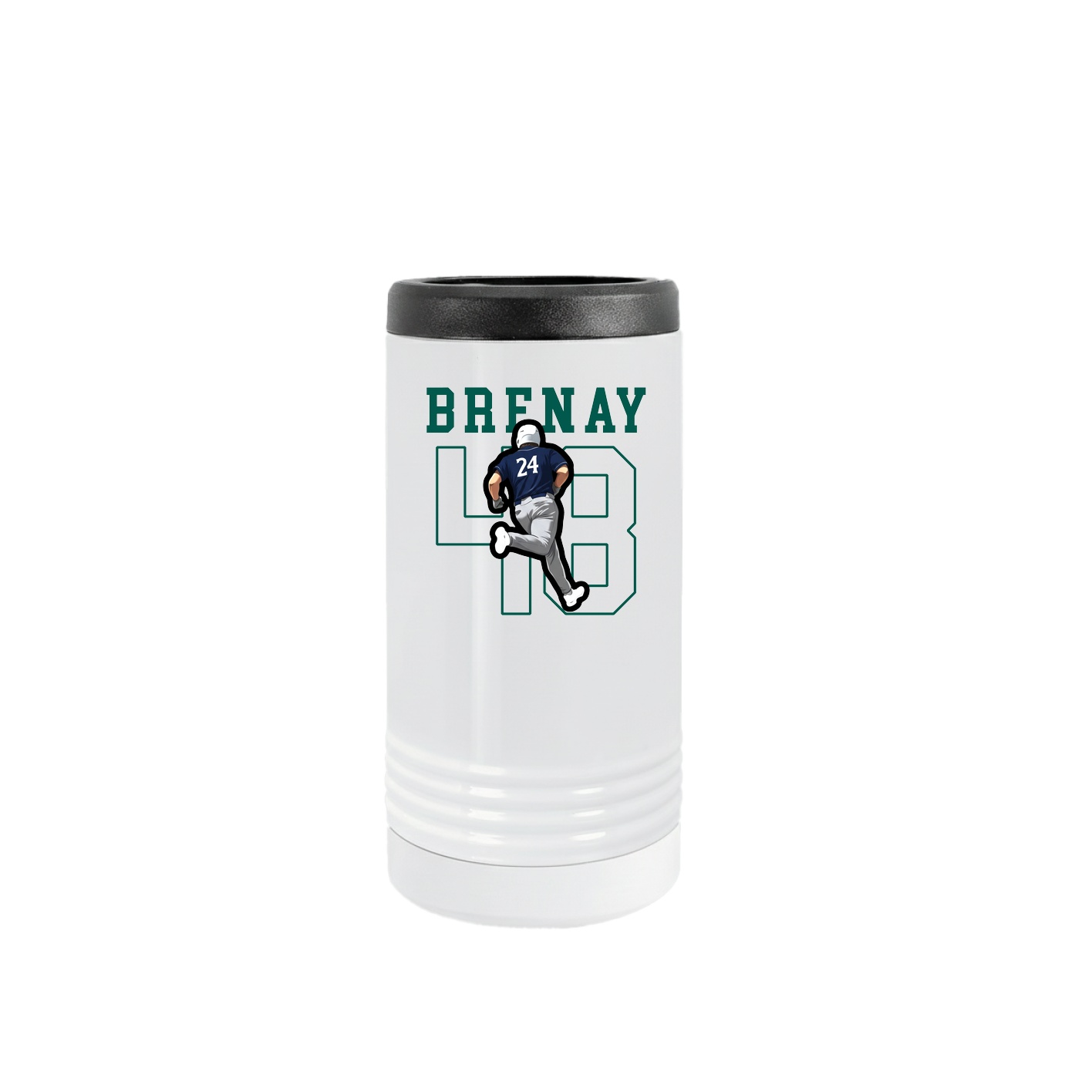 Slim Beverage Holder — Shirsey in White