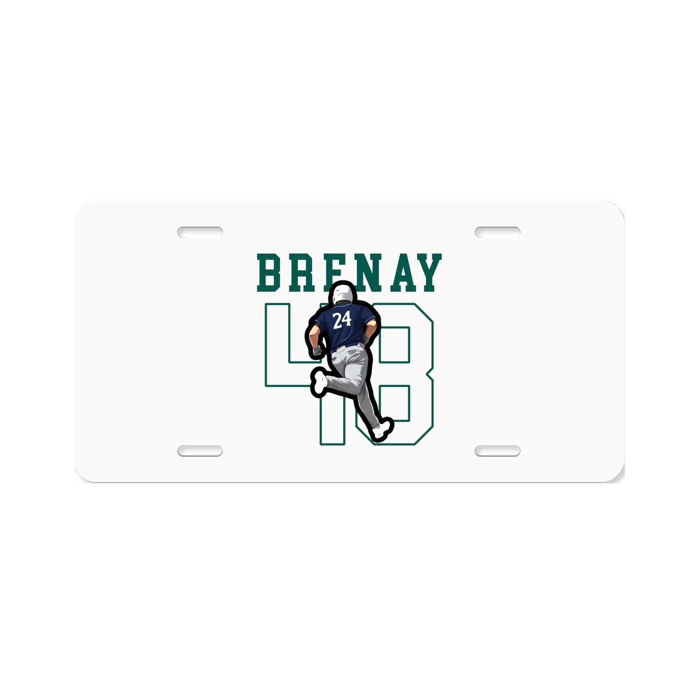 License Plate — Shirsey in Classic