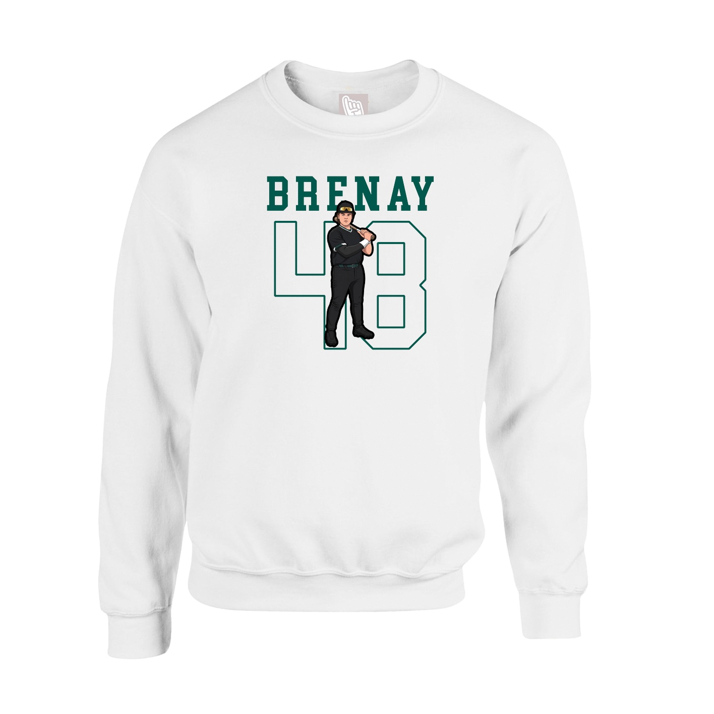 Fleece Crew — Shirsey in White