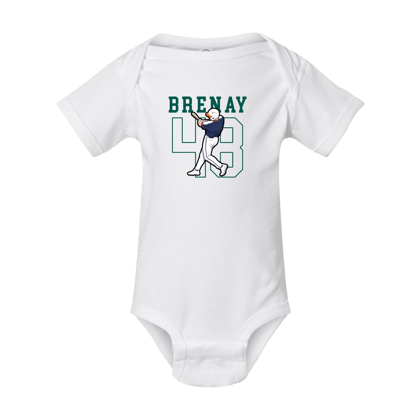 Baby Onesie — Shirsey in White