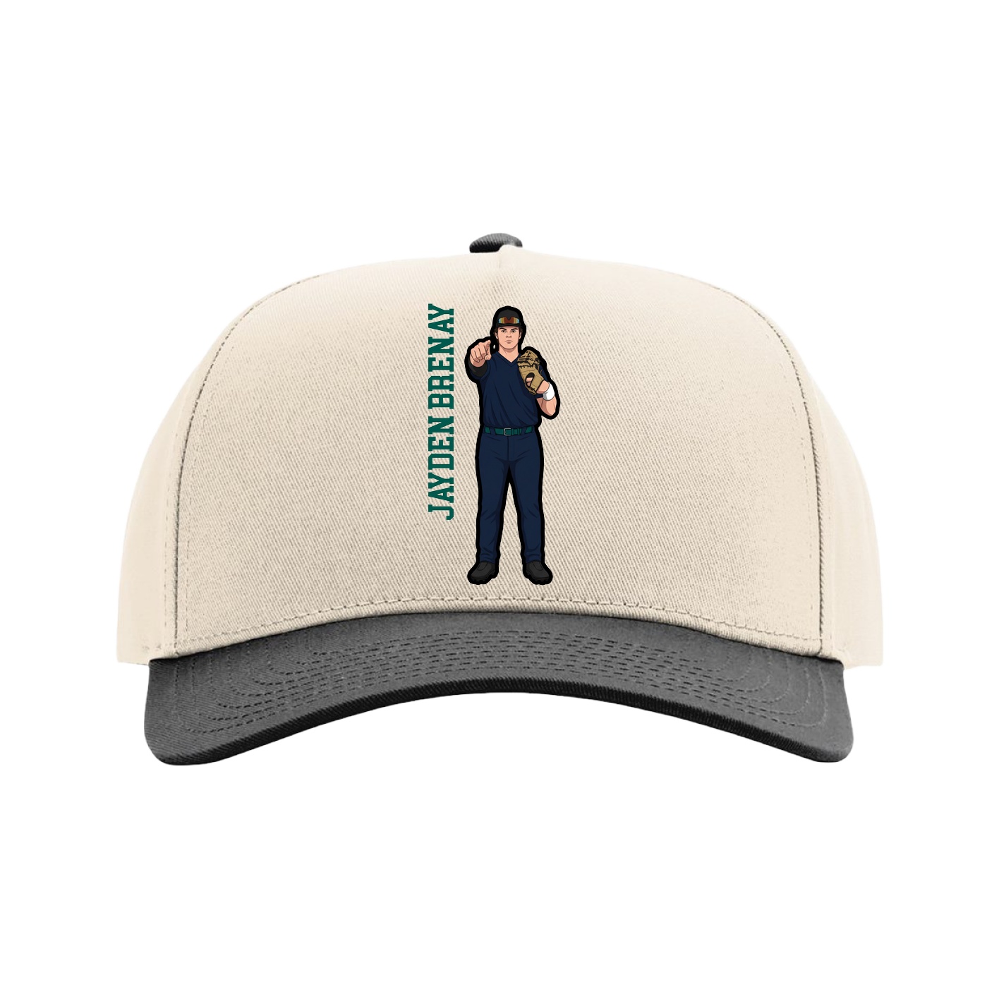 Full Fabric Five-Panel Champ Cap