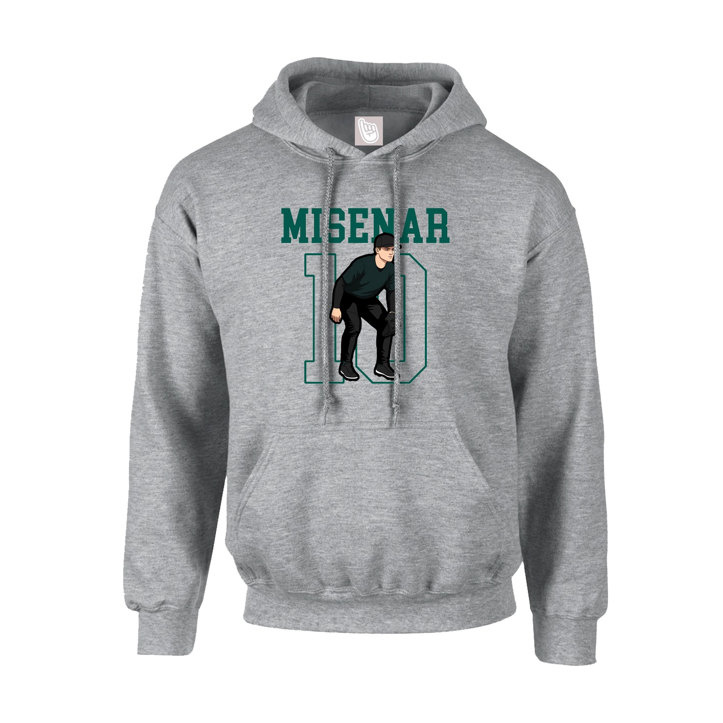Hoodie — Shirsey in Grey