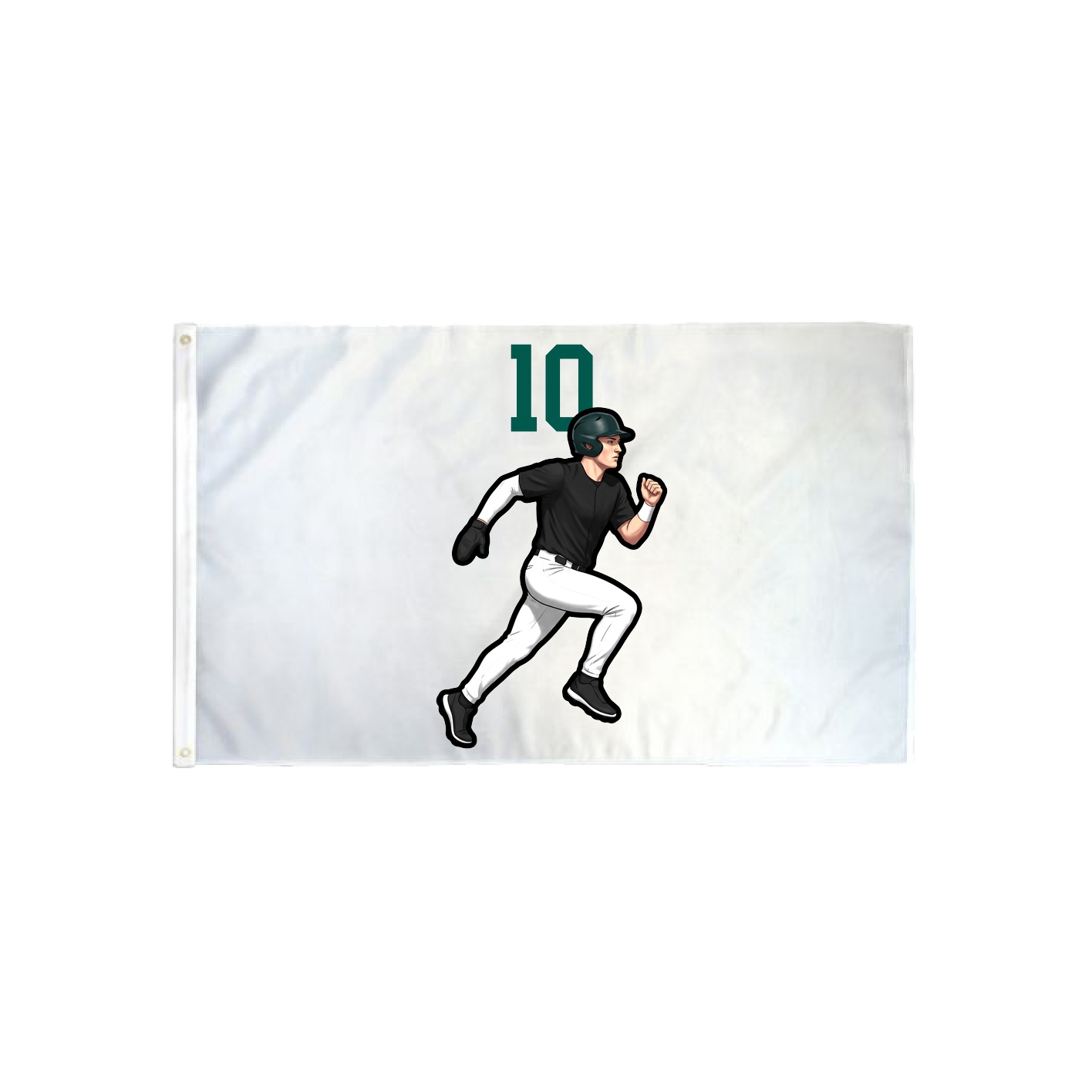 3x5 Flag — Number Top in Classic